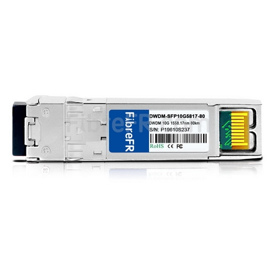 Image de Cisco C24 DWDM-SFP10G-58.17 Compatible Module SFP+ 10G DWDM 1558.17nm 80km DOM