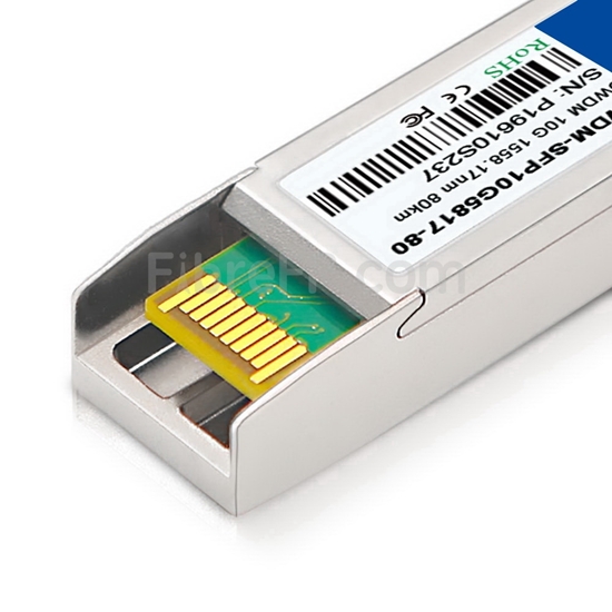 Image de Cisco C24 DWDM-SFP10G-58.17 Compatible Module SFP+ 10G DWDM 1558.17nm 80km DOM