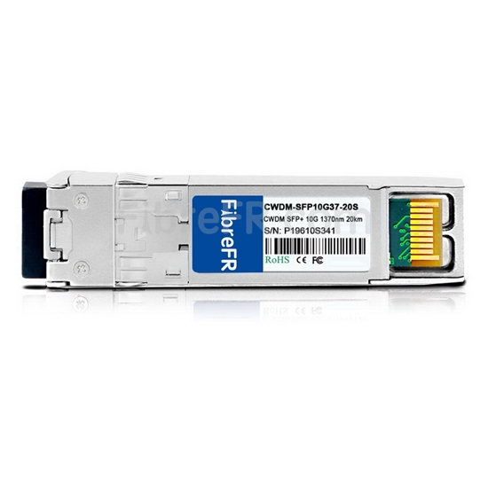 Image de Dell Force10 CWDM-SFP10G-1370 Compatible Module SFP+ 10G CWDM 1370nm 20km DOM