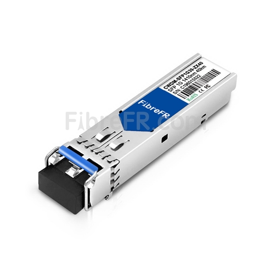 Image de Extreme Networks CWDM-SFP-1410 Compatible Module SFP (Mini-GBIC) 1000BASE-CWDM 1410nm 40km DOM