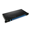 Image de Mux Demux CWDM à 18 Canaux 1270-1610nm Double Fibre avec Port Moniteur, FMU Montage en Rack 1U, LC/UPC
