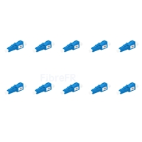 Atténuateur à Fibre Optique Fixe Monomode LC/UPC, Mâle-Femelle, 1dB (10pcs/Paquet)