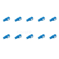Atténuateur à Fibre Optique Fixe Monomode LC/UPC, Mâle-Femelle, 7dB (10pcs/Paquet)
