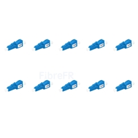 Atténuateur à Fibre Optique Fixe Monomode LC/UPC, Mâle-Femelle, 15dB (10pcs/Paquet)