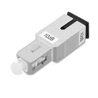 Atténuateur à Fibre Optique Fixe Monomode SC/UPC, Mâle-Femelle, 10dB