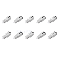 Atténuateur à Fibre Optique Fixe Monomode SC/UPC, Mâle-Femelle, 10dB (10pcs/Paquet)