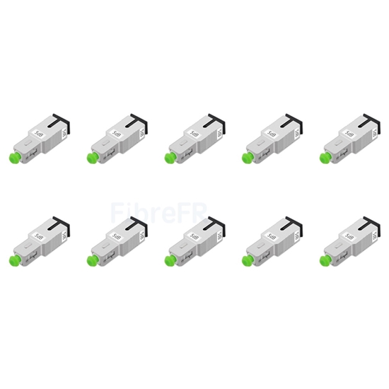 Image de Atténuateur à Fibre Optique Fixe Monomode SC/APC, Mâle-Femelle, 5dB (10pcs/Paquet)