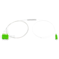 Splitter PLC à Fibre Optique 1 x 4, Mini Module, 900μm, SC/APC, Monomode