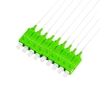 Image de Splitter PLC à Fibre Optique 1 x 8, Module ABS d'Épissure/Pigtail, 900μm, SC/APC, Monomode