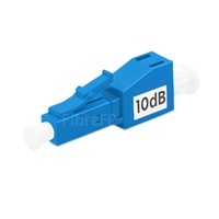 Atténuateur à Fibre Optique Fixe LC SM/MM, Mâle-Femelle, 1 ~ 25dB Optionnel