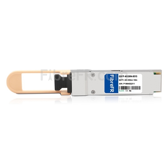 Image de Dell (DE) Networking 430-4593 Compatible Module QSFP+ 40GBASE-SR4 850nm 150m MTP/MPO DOM