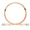 Image de 2m LC UPC vers LC UPC Duplex OM1 PVC (OFNR) 2,0mm Jarretière Optique Multimode