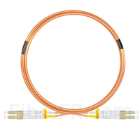 5m LC UPC vers LC UPC Duplex OM1 PVC (OFNR) 2,0mm Jarretière Optique Multimode