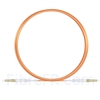 Image de 3m LC UPC vers LC UPC Simplex 2,0mm PVC (OFNR) OM1 Jarretière Optique Multimode