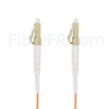 Image de 3m LC UPC vers LC UPC Simplex 2,0mm PVC (OFNR) OM1 Jarretière Optique Multimode