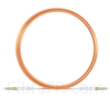 Image de 5m LC UPC vers LC UPC Simplex 2,0mm PVC (OFNR) OM1 Jarretière Optique Multimode