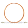 Image de 2m LC UPC vers LC UPC Simplex 2,0mm PVC (OFNR) OM1 Jarretière Optique Multimode