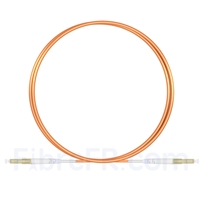 2m LC UPC vers LC UPC Simplex 2,0mm PVC (OFNR) OM1 Jarretière Optique Multimode