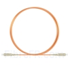 Image de 2m SC UPC vers SC UPC Simplex 2,0mm PVC (OFNR) OM1 Jarretière Optique Multimode