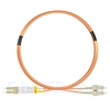 Image de 3m LC UPC vers SC UPC Duplex 3,0mm PVC (OFNR) OM1 Jarretière Optique Multimode