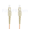 Image de 20m SC UPC vers SC UPC Duplex 3,0mm PVC (OFNR) OM1 Jarretière Optique Multimode