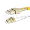 Image de 20m LC UPC vers SC UPC Duplex 3,0mm PVC (OFNR) OM1 Jarretière Optique Multimode