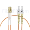 Image de 2m LC UPC vers ST UPC Duplex 2,0mm LSZH OM2 Jarretière Optique Multimode