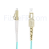 Image de 2m LC UPC vers SC UPC Duplex OM3 PVC (OFNR) 2,0mm Jarretière Optique Multimode