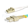 Image de 2m LC UPC vers SC UPC Duplex OM3 PVC (OFNR) 2,0mm Jarretière Optique Multimode