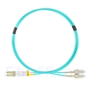 Image de 1m LC UPC vers SC UPC Duplex OM3 PVC (OFNR) 2,0mm Jarretière Optique Multimode
