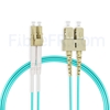 Image de 5m LC UPC vers SC UPC Duplex OM3 PVC (OFNR) 2,0mm Jarretière Optique Multimode
