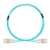 Image de 2m SC UPC vers SC UPC Duplex OM3 PVC (OFNR) 2,0mm Jarretière Optique Multimode