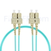 Image de 2m SC UPC vers SC UPC Duplex OM3 PVC (OFNR) 2,0mm Jarretière Optique Multimode
