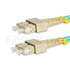 Image de 2m SC UPC vers SC UPC Duplex OM3 PVC (OFNR) 2,0mm Jarretière Optique Multimode