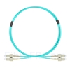 Image de 1m SC UPC vers SC UPC Duplex OM3 PVC (OFNR) 2,0mm Jarretière Optique Multimode