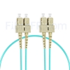 Image de 1m SC UPC vers SC UPC Duplex OM3 PVC (OFNR) 2,0mm Jarretière Optique Multimode