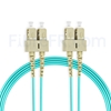 Image de 10m SC UPC vers SC UPC Duplex OM3 PVC (OFNR) 2,0mm Jarretière Optique Multimode