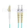 Image de 2m LC UPC vers ST UPC Duplex OM3 PVC (OFNR) 2,0mm Jarretière Optique Multimode
