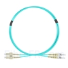 Image de 1m SC UPC vers ST UPC Duplex OM3 PVC (OFNR) 2,0mm Jarretière Optique Multimode