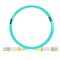 Image de 10m LC UPC vers LC UPC Duplex OM3 LSZH 2,0mm Jarretière Optique Multimode
