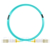 Image de 5m LC UPC vers LC UPC Duplex OM3 OFNR 2,0mm Jarretière Optique Multimode