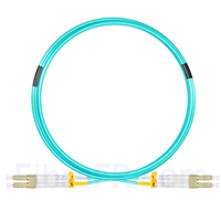 5m LC UPC vers LC UPC Duplex OM3 OFNR 2,0mm Jarretière Optique Multimode