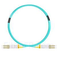 Image de 3m LC UPC vers LC UPC Duplex OM3 OFNR 2,0mm Jarretière Optique Multimode