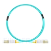 Image de 2m LC UPC vers LC UPC Duplex 2,0mm LSZH OM4 Jarretière Optique Multimode