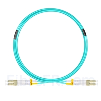 Image de 5m LC UPC vers LC UPC Duplex 2,0mm LSZH OM4 Jarretière Optique Multimode