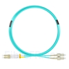 Image de 5m LC UPC vers SC UPC Duplex 2,0mm LSZH OM4 Jarretière Optique Multimode