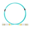 Image de 1m LC UPC vers LC UPC Duplex 2,0mm OFNP OM4 Jarretière Optique Multimode