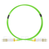 1m LC UPC vers LC UPC Duplex 2,0mm LSZH OM5 Jarretière Optique à Large Bande Multimode