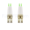 Image de 1m LC UPC vers LC UPC Duplex 2,0mm LSZH OM5 Jarretière Optique à Large Bande Multimode