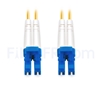 Image de 3m LC UPC vers LC UPC Duplex OS2 PVC (OFNR) 2,0mm Jarretière Optique Monomode